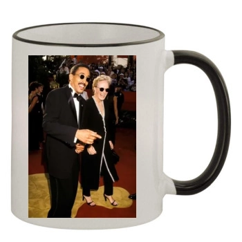 Gregory Hines 11oz Colored Rim & Handle Mug