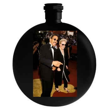 Gregory Hines Round Flask