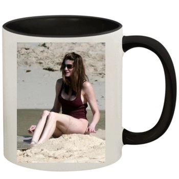 Stephanie Seymour 11oz Colored Inner & Handle Mug