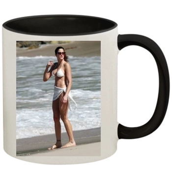 Stephanie Seymour 11oz Colored Inner & Handle Mug