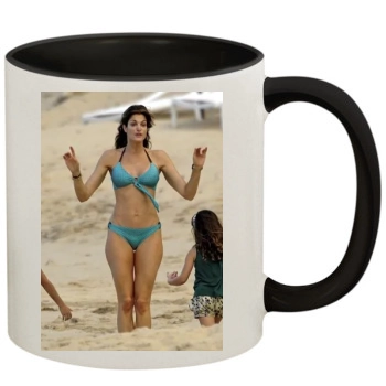 Stephanie Seymour 11oz Colored Inner & Handle Mug