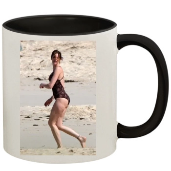 Stephanie Seymour 11oz Colored Inner & Handle Mug