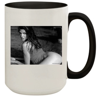 Stephanie Seymour 15oz Colored Inner & Handle Mug