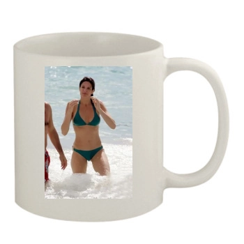 Stephanie Seymour 11oz White Mug