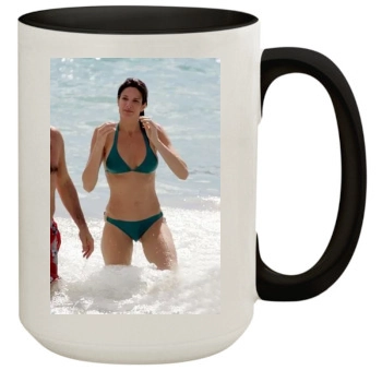 Stephanie Seymour 15oz Colored Inner & Handle Mug