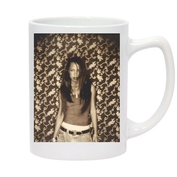 Aaliyah 14oz White Statesman Mug