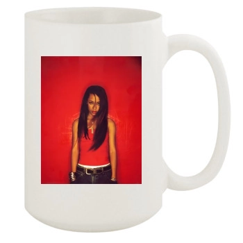 Aaliyah 15oz White Mug