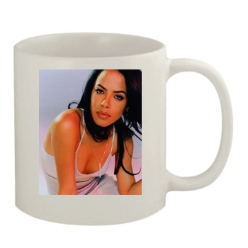 Aaliyah 11oz White Mug