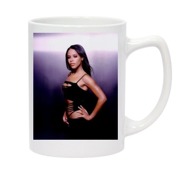 Aaliyah 14oz White Statesman Mug