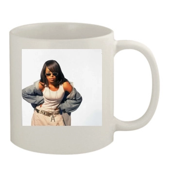 Aaliyah 11oz White Mug