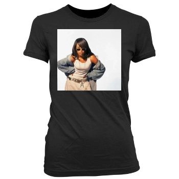 Aaliyah Women's Junior Cut Crewneck T-Shirt