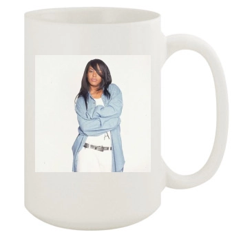 Aaliyah 15oz White Mug