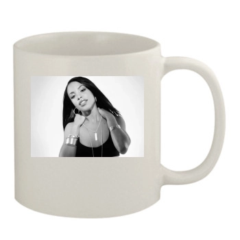 Aaliyah 11oz White Mug