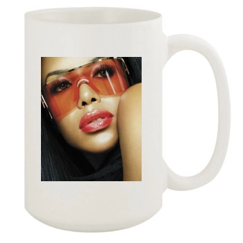 Aaliyah 15oz White Mug