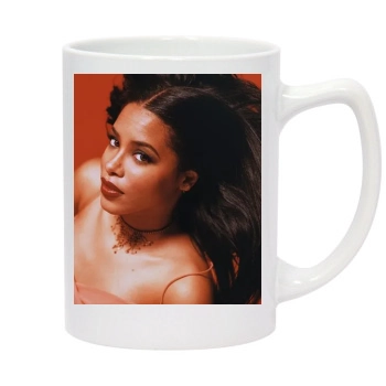 Aaliyah 14oz White Statesman Mug