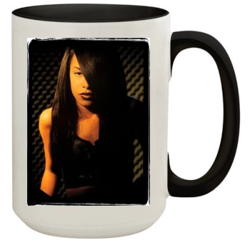 Aaliyah 15oz Colored Inner & Handle Mug