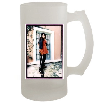 Aaliyah 16oz Frosted Beer Stein