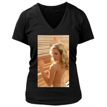 Abi Titmuss Women's Deep V-Neck TShirt