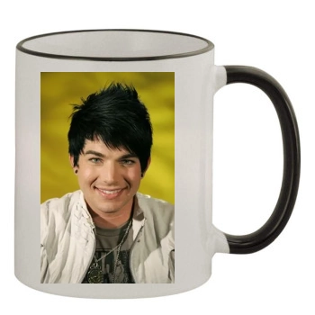 Adam Lambert 11oz Colored Rim & Handle Mug