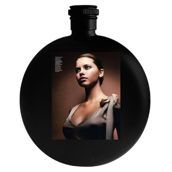 Adriana Lima Round Flask