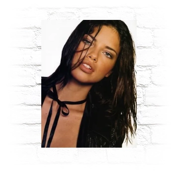 Adriana Lima Metal Wall Art