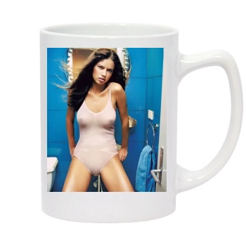 Adriana Lima 14oz White Statesman Mug