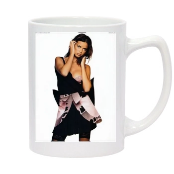 Adriana Lima 14oz White Statesman Mug