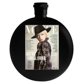 Agyness Deyn Round Flask