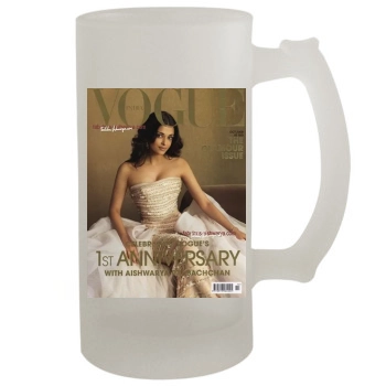 Aishwarya Rai 16oz Frosted Beer Stein