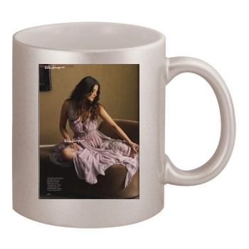 Aishwarya Rai 11oz Metallic Silver Mug