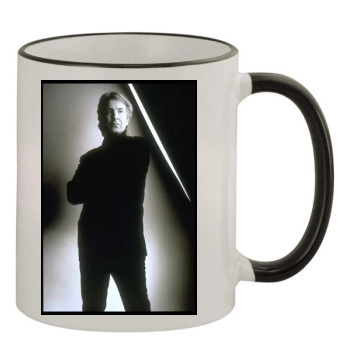 Alan Rickman 11oz Colored Rim & Handle Mug