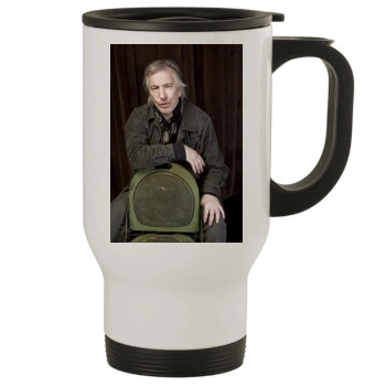 Alan Rickman Stainless Steel Travel Mug