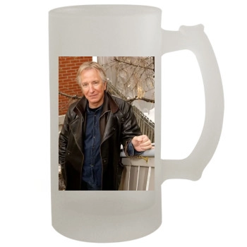 Alan Rickman 16oz Frosted Beer Stein