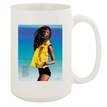 Alessandra Ambrosio 15oz White Mug