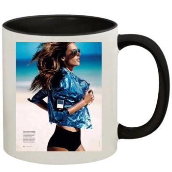 Alessandra Ambrosio 11oz Colored Inner & Handle Mug