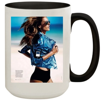 Alessandra Ambrosio 15oz Colored Inner & Handle Mug