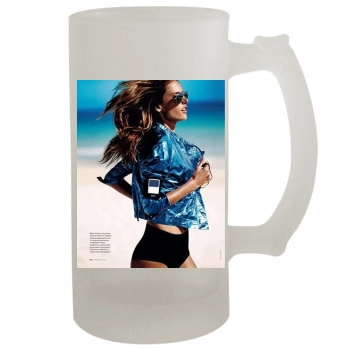 Alessandra Ambrosio 16oz Frosted Beer Stein