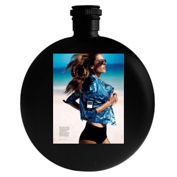 Alessandra Ambrosio Round Flask