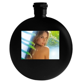 Alessandra Ambrosio Round Flask