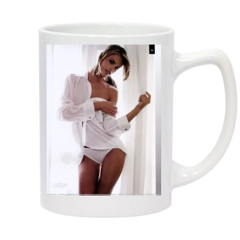 Alessandra Ambrosio 14oz White Statesman Mug