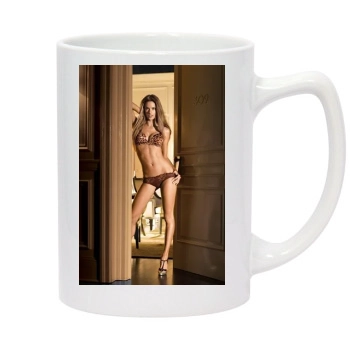 Alessandra Ambrosio 14oz White Statesman Mug