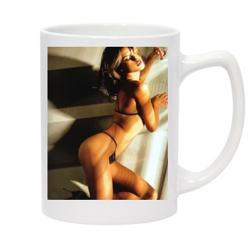 Alessandra Ambrosio 14oz White Statesman Mug