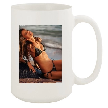 Alessandra Ambrosio 15oz White Mug