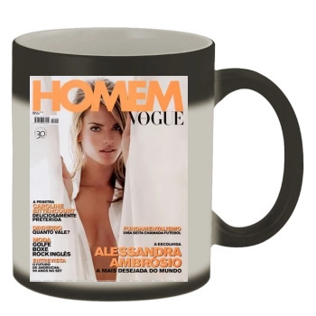 Alessandra Ambrosio Color Changing Mug