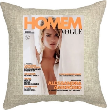 Alessandra Ambrosio Pillow