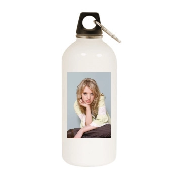 Alexz Johnson White Water Bottle With Carabiner