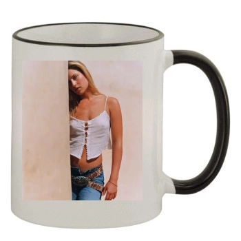 Ali Larter 11oz Colored Rim & Handle Mug