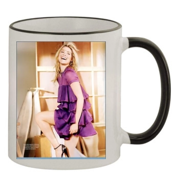 Ali Larter 11oz Colored Rim & Handle Mug