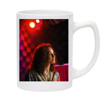 Alicia Keys 14oz White Statesman Mug