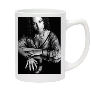 Alicia Keys 14oz White Statesman Mug